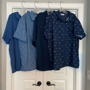 4 for $40 Men’s XL Columbia button down fishing shirts, worn 1-2 times